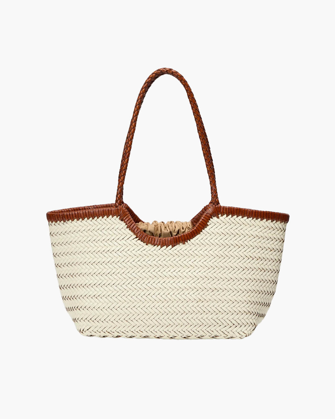 ZEYA - Tatum Handwoven Leather Tote Bag