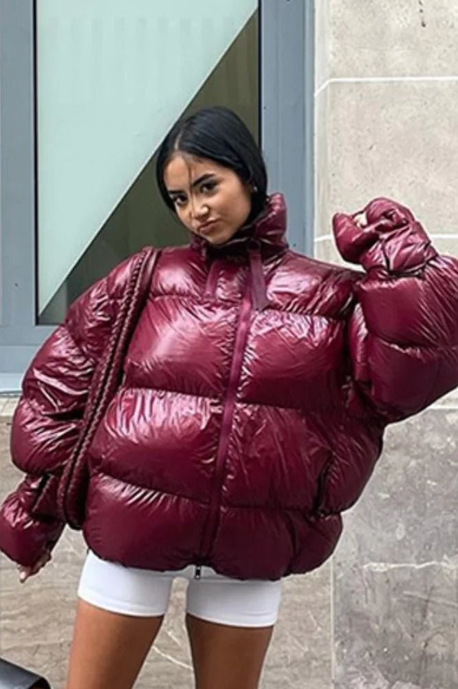 ZEYA - Tyla Shiny Puffer Jacket