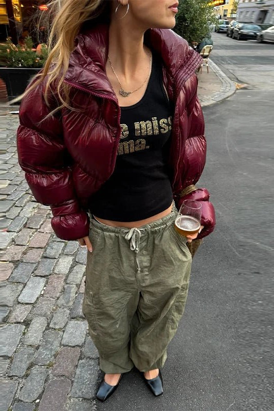ZEYA - Tyla Shiny Puffer Jacket