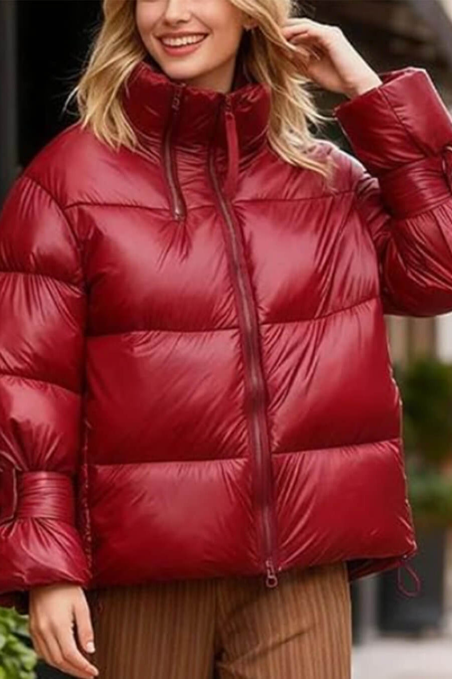 ZEYA - Tyla Shiny Puffer Jacket