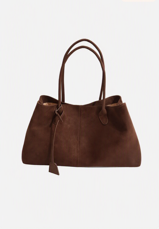 Amira Suede Handbag