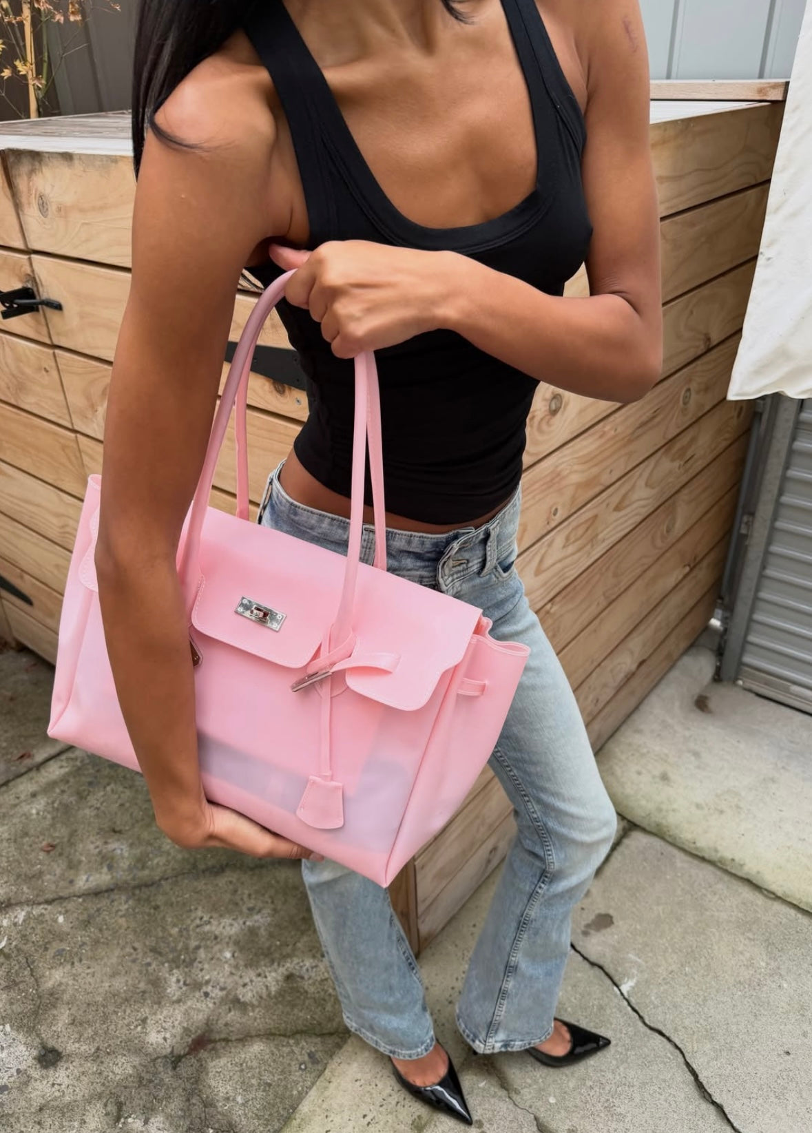 Alicia Structured Top Handle Satchel