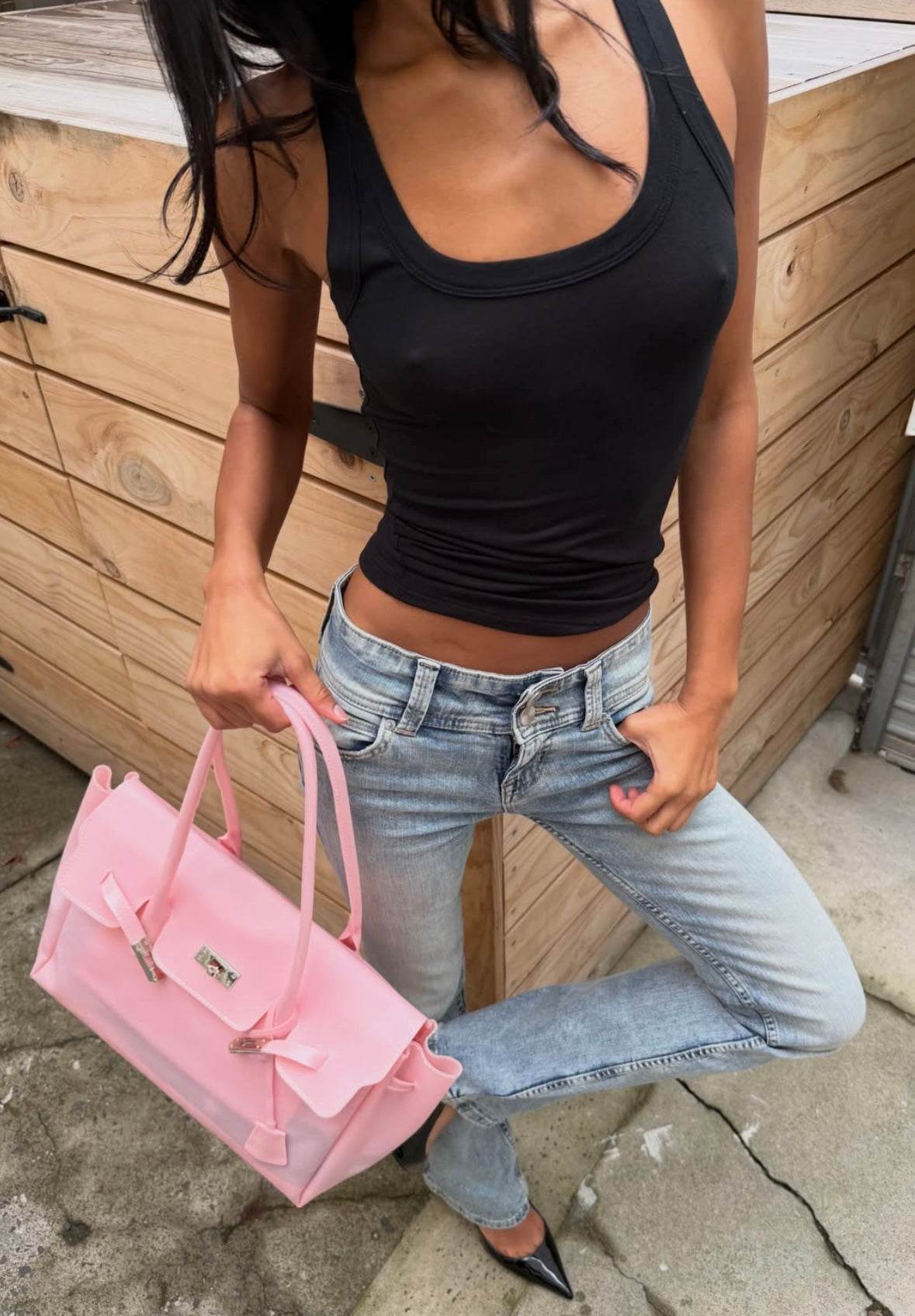 Alicia Structured Top Handle Satchel