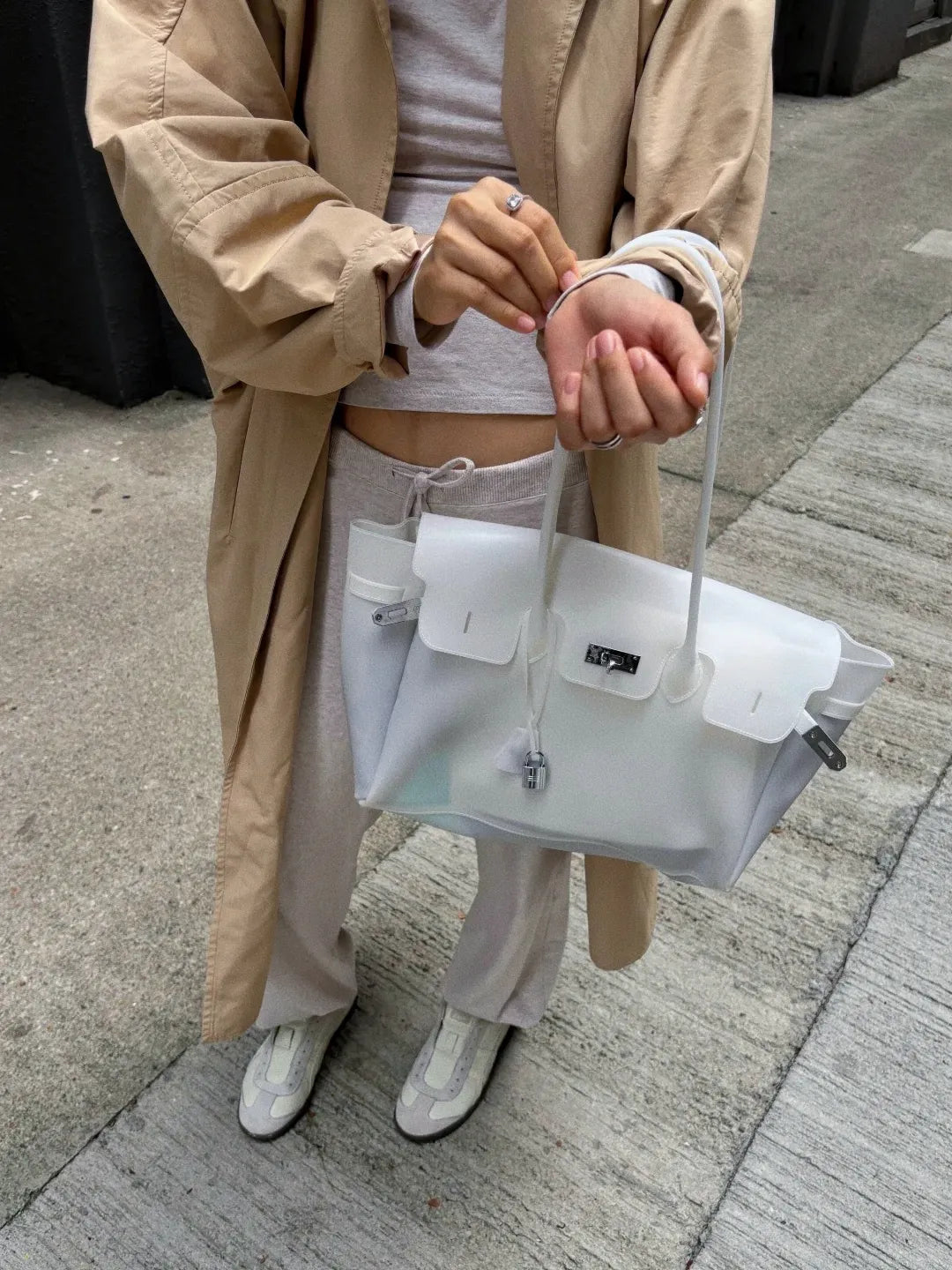 Alicia Structured Top Handle Satchel