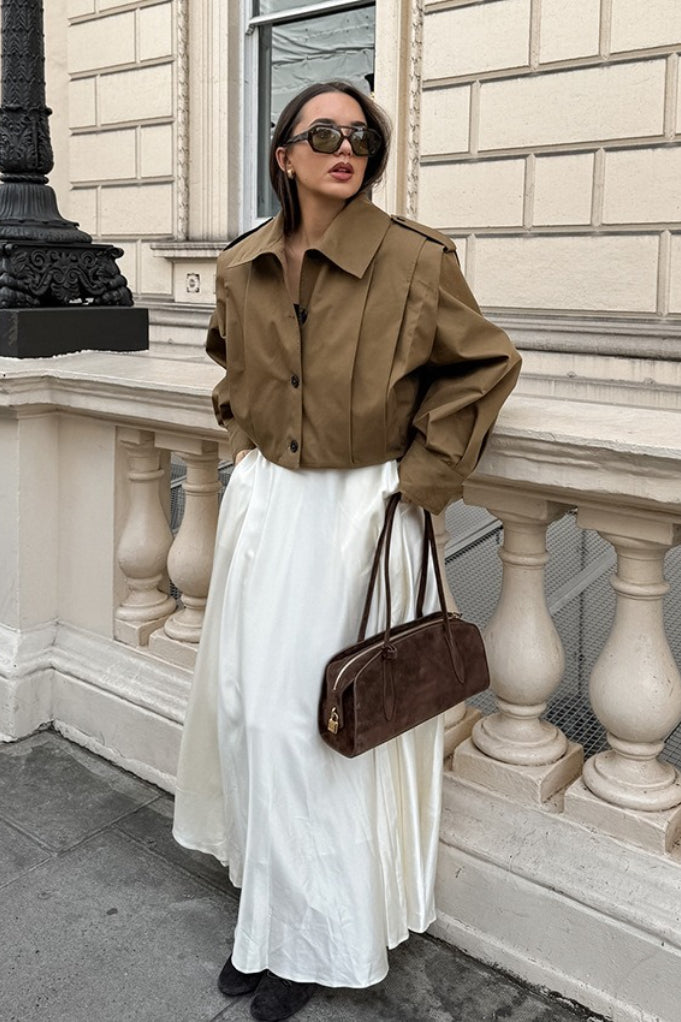 Anna Cropped Utility Jacket