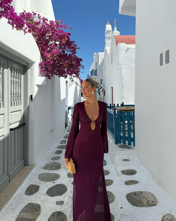 Courtney Knit Bodycon Beach Dress