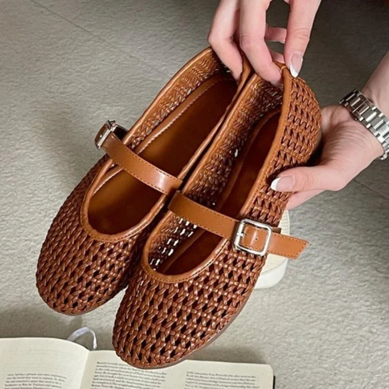 Sophia Mesh Ballet Flat