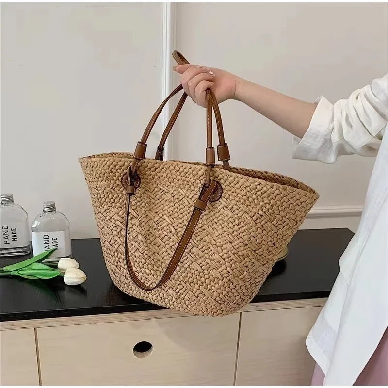 Margot Woven Summer Tote