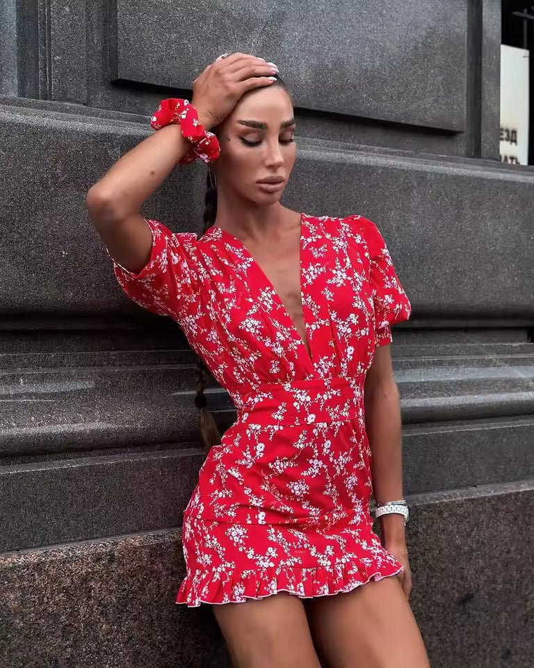Natasha Floral Mini Dress