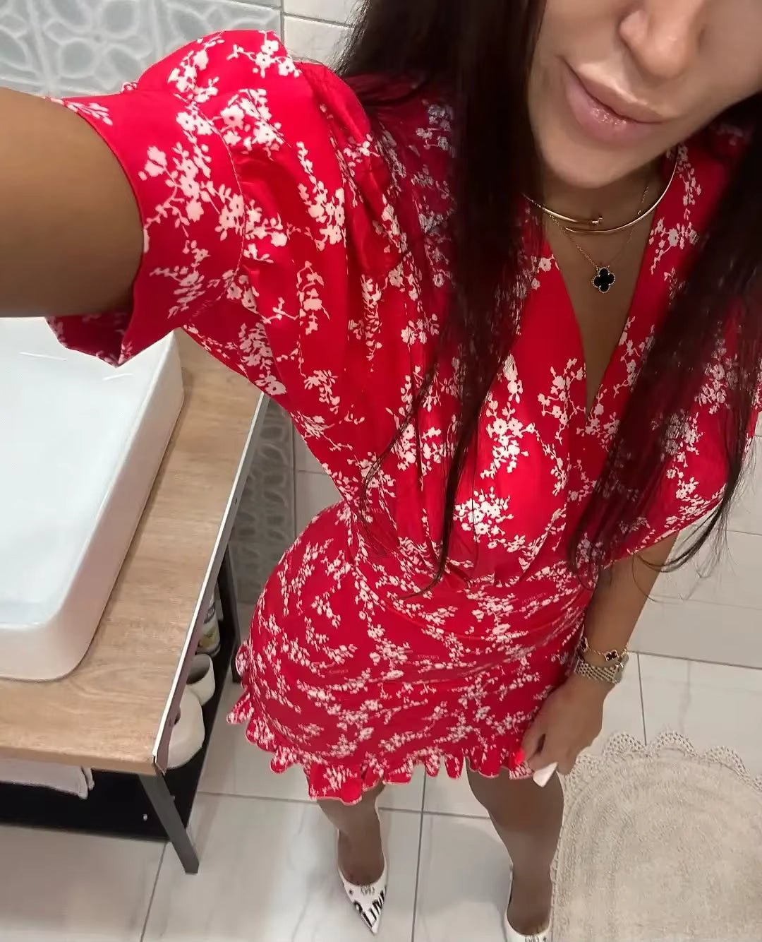 Natasha Floral Mini Dress