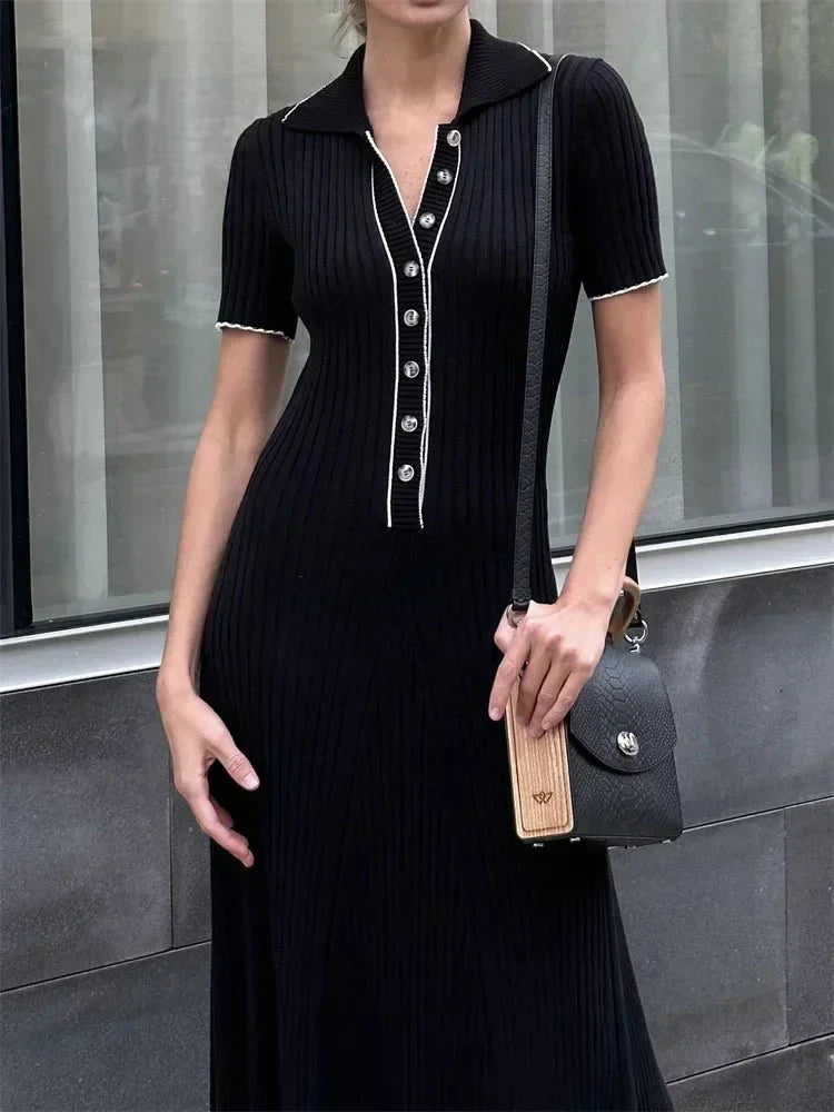 Sienna Tricot Knit Dress