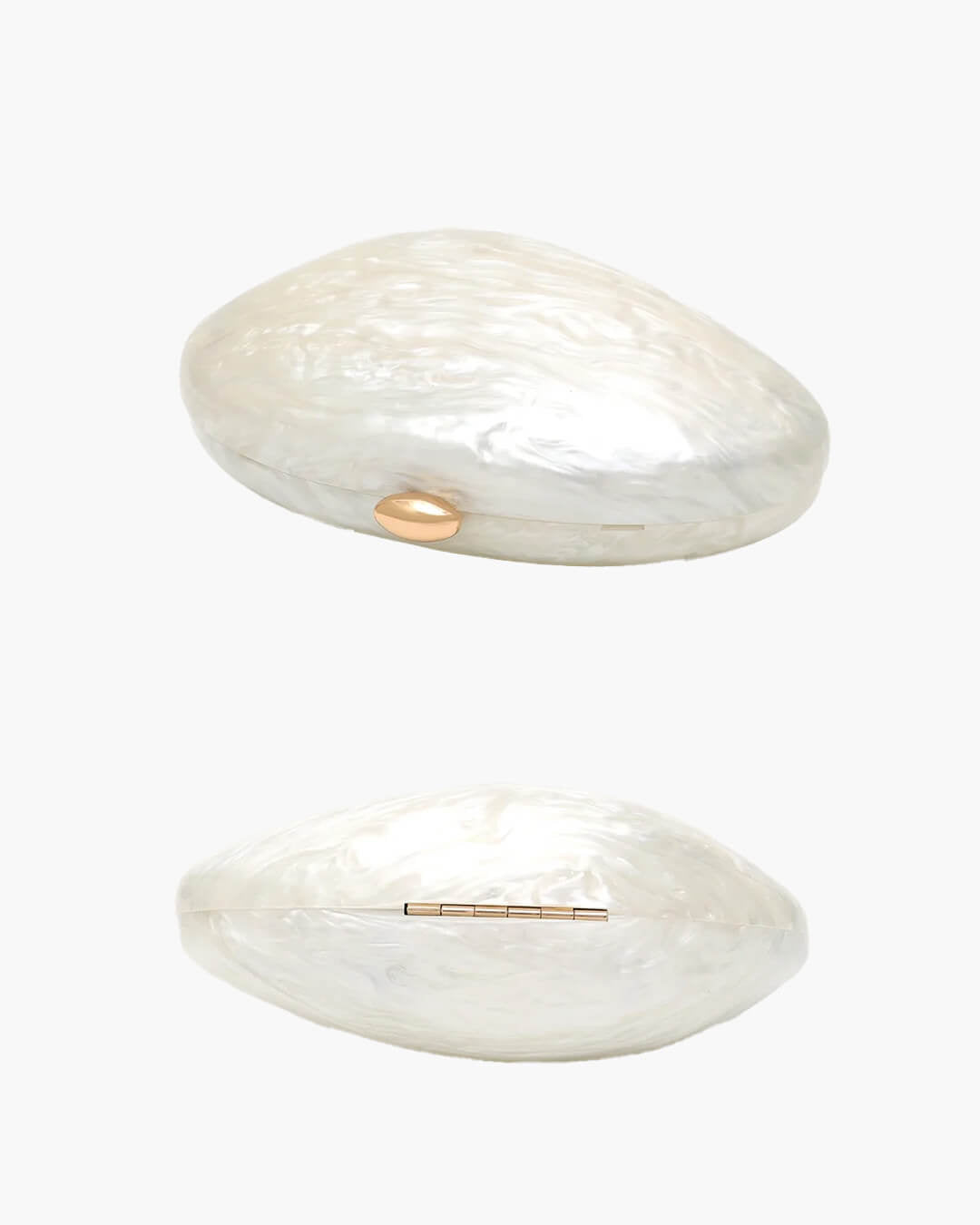 Sophia Shell-Shaped Acrylic Clutch