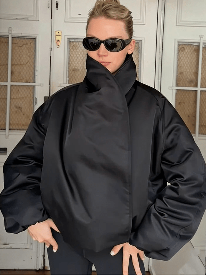 Kelly Oversized Bomber Jacket