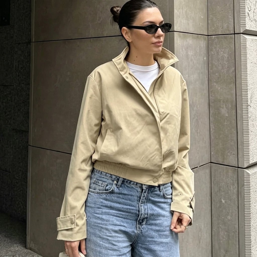 Carla High Neck Zip Jacket