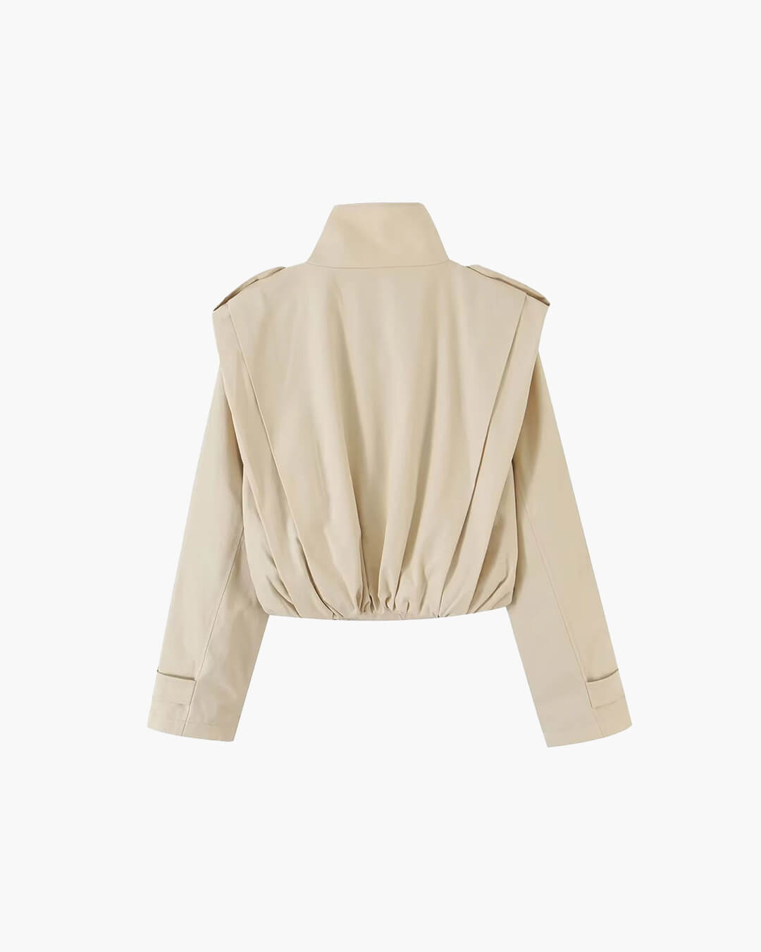 Gloria Pleated Trench Coat