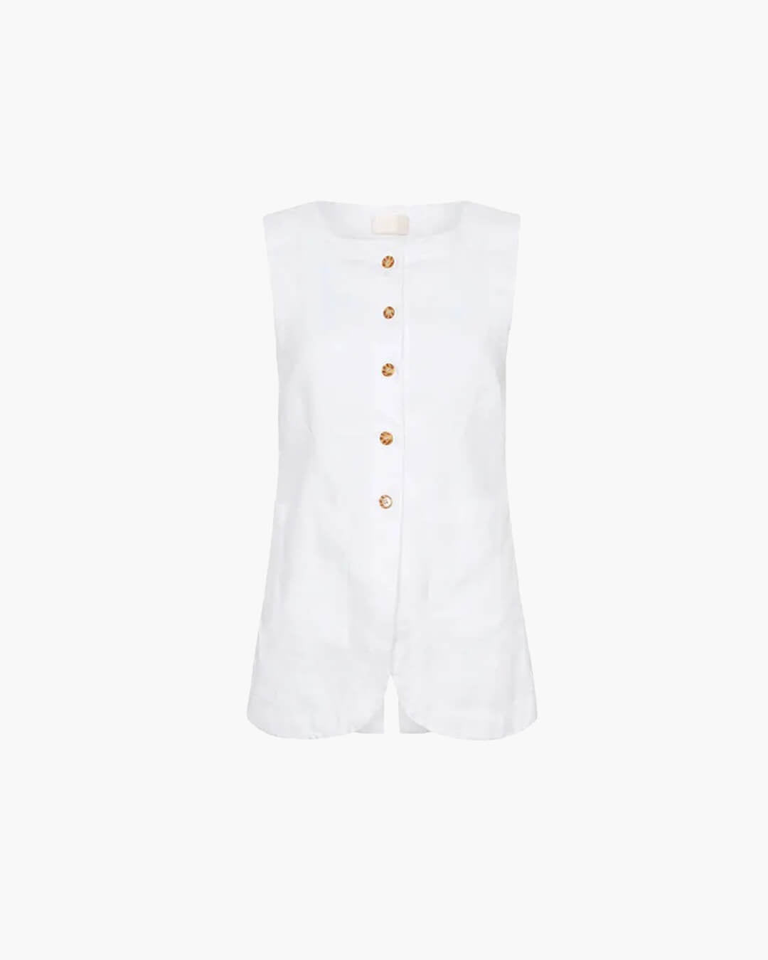 Annalise Sleeveless Linen Set