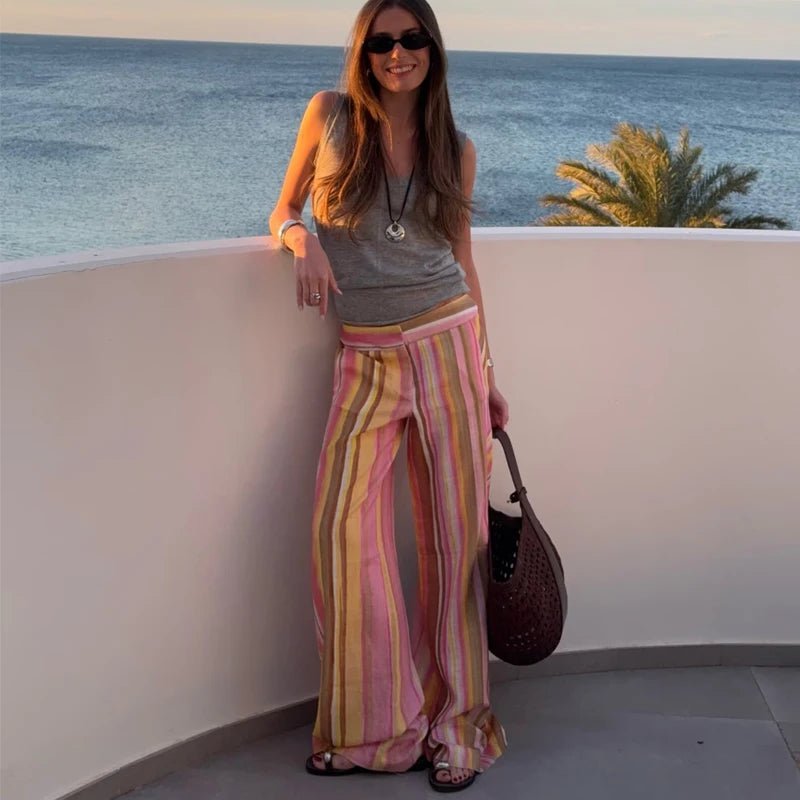 Sara Wide Leg Palazzo Pants
