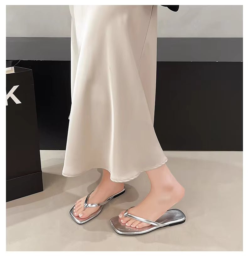 Iris Square-Toe Beach Sandal