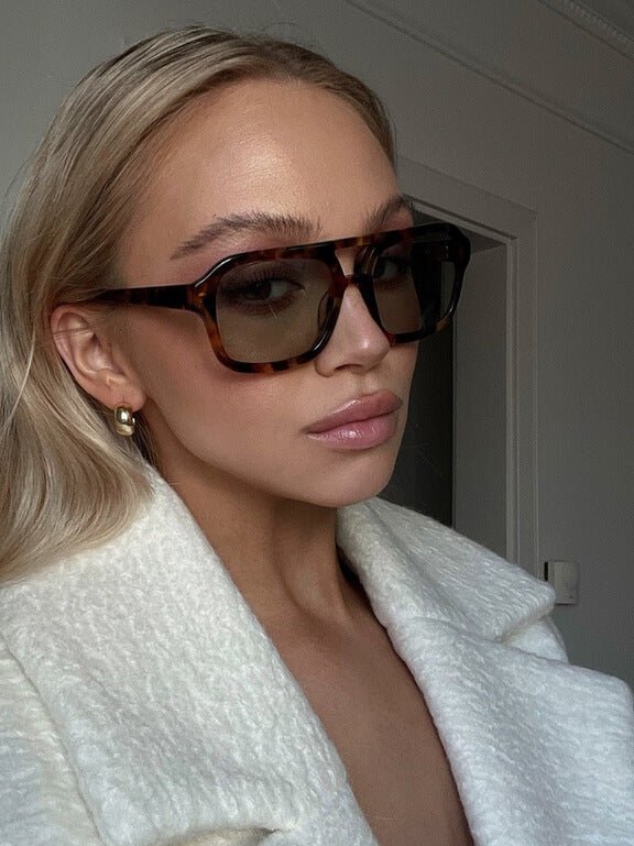 Monica Oversized Cat-Eye Sunglasses
