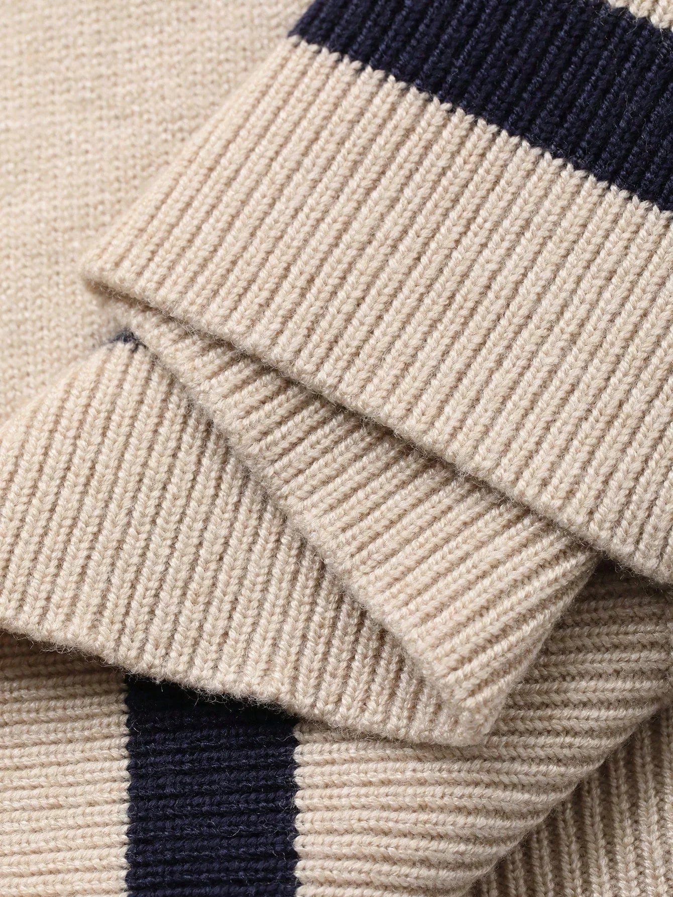 Nina Color Block Knit Polo