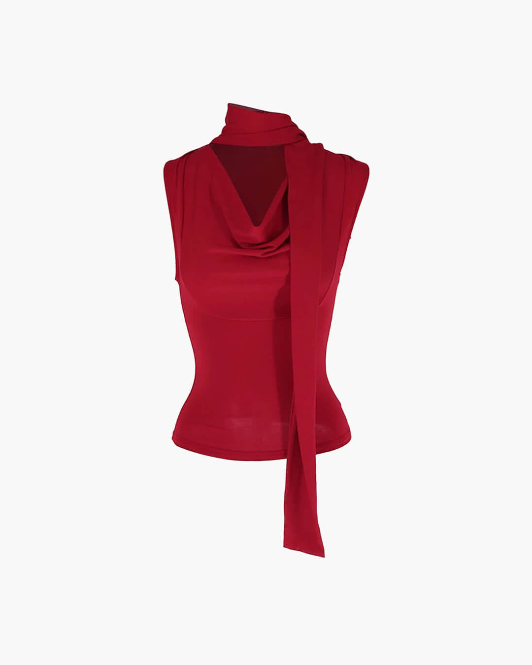 Natasha Tie-Up Sleeveless Top