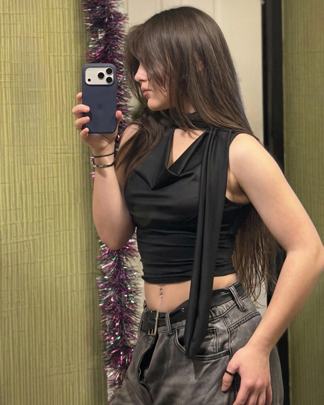 Natasha Tie-Up Sleeveless Top