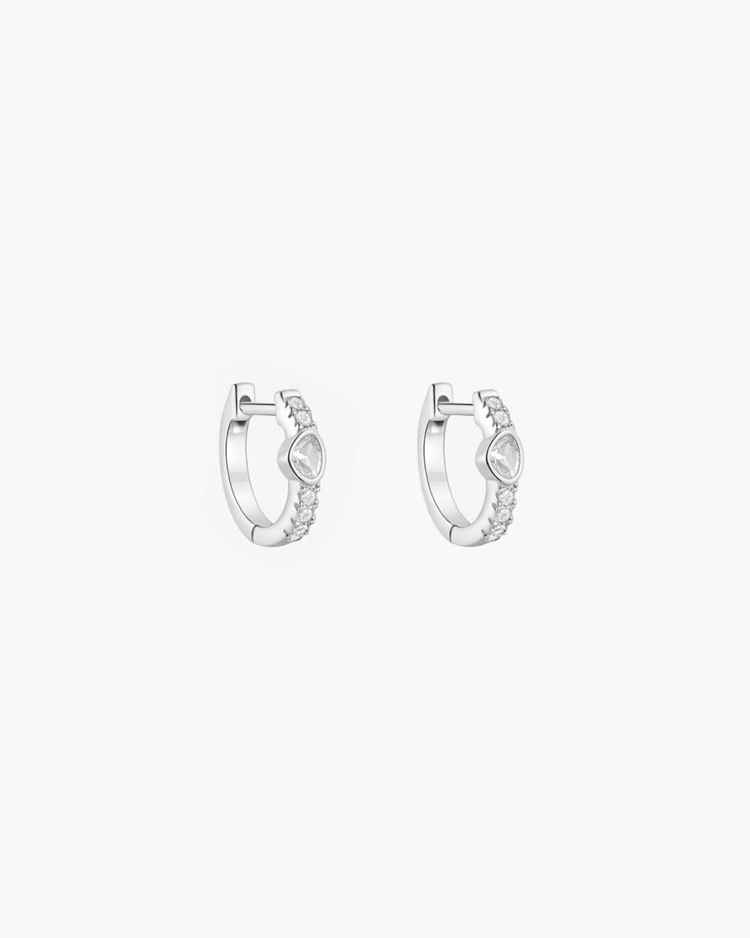 ZEYA - Amber Hoop Earrings
