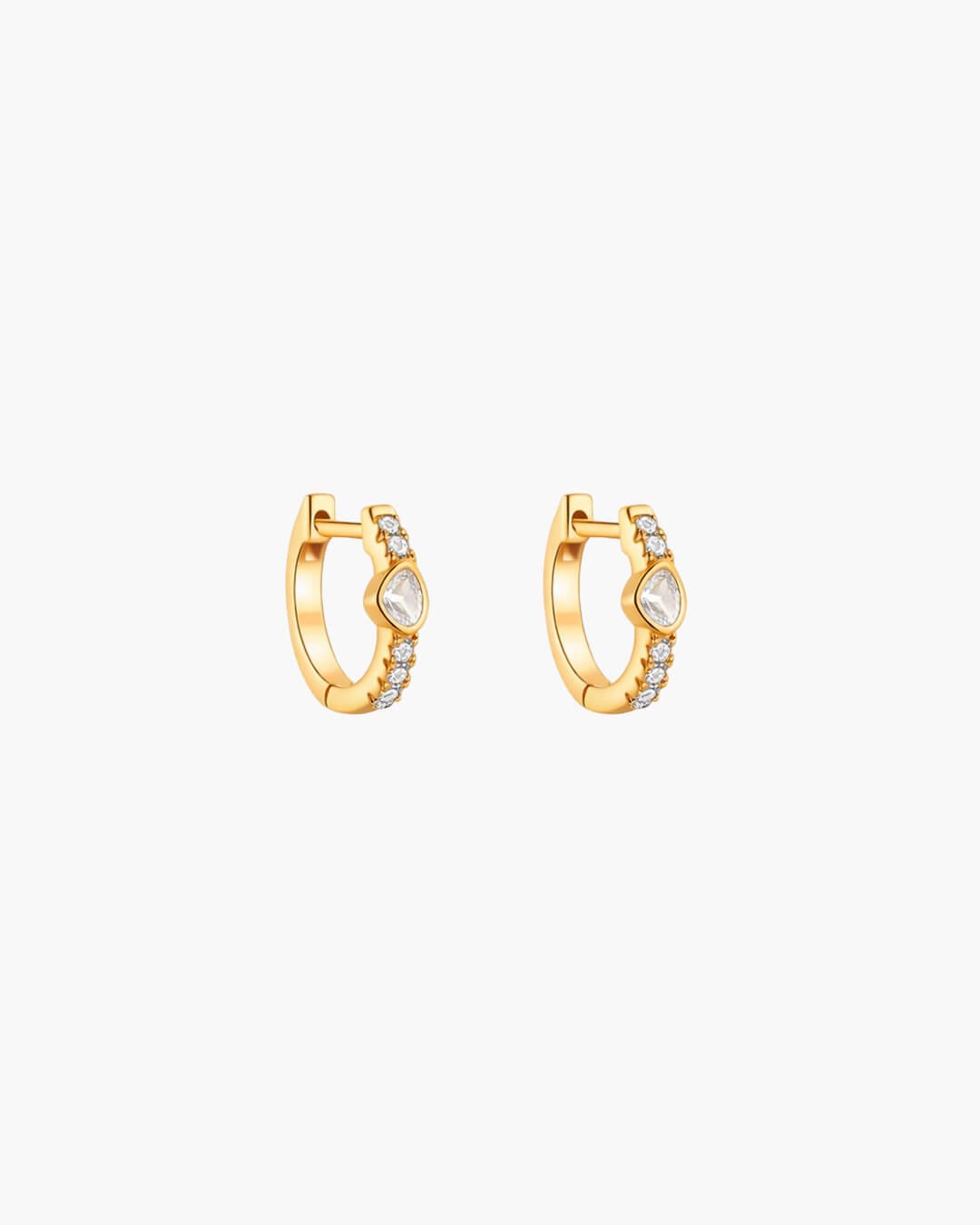 ZEYA - Amber Hoop Earrings