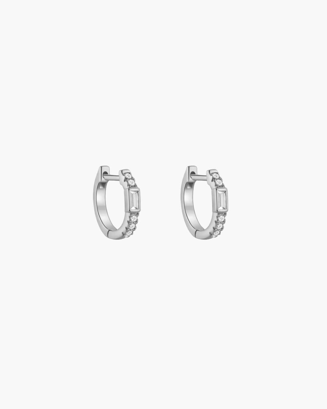 ZEYA - Amber Hoop Earrings