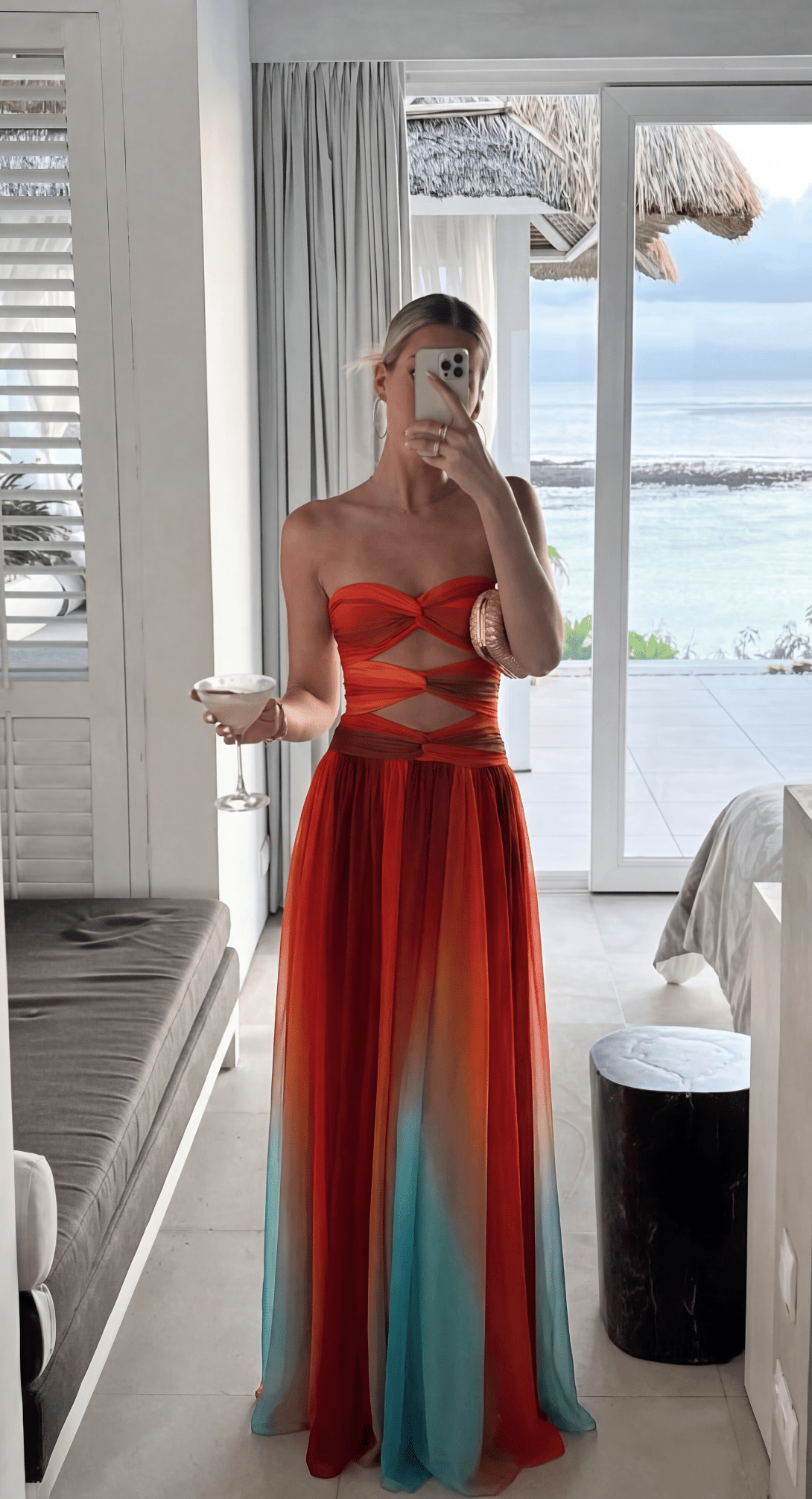 ZEYA - Amelie Knot Maxi Dress