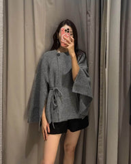Anya Slit Batwing Cardigan