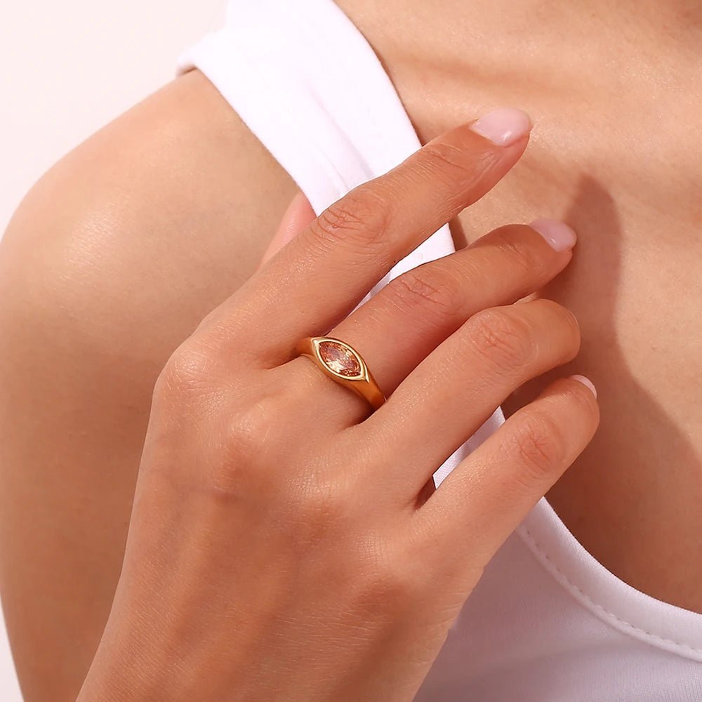 ZEYA - Aurora Zircon Ring