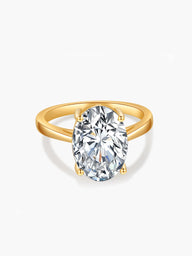 Avianna Oval Zirconia Band Ring