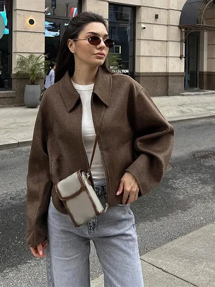 ZEYA - Bailey Brown Vintage Jacket