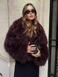Brenda Short Faux Fur Coat