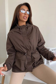 Brielle Waterproof Hooded Jacket