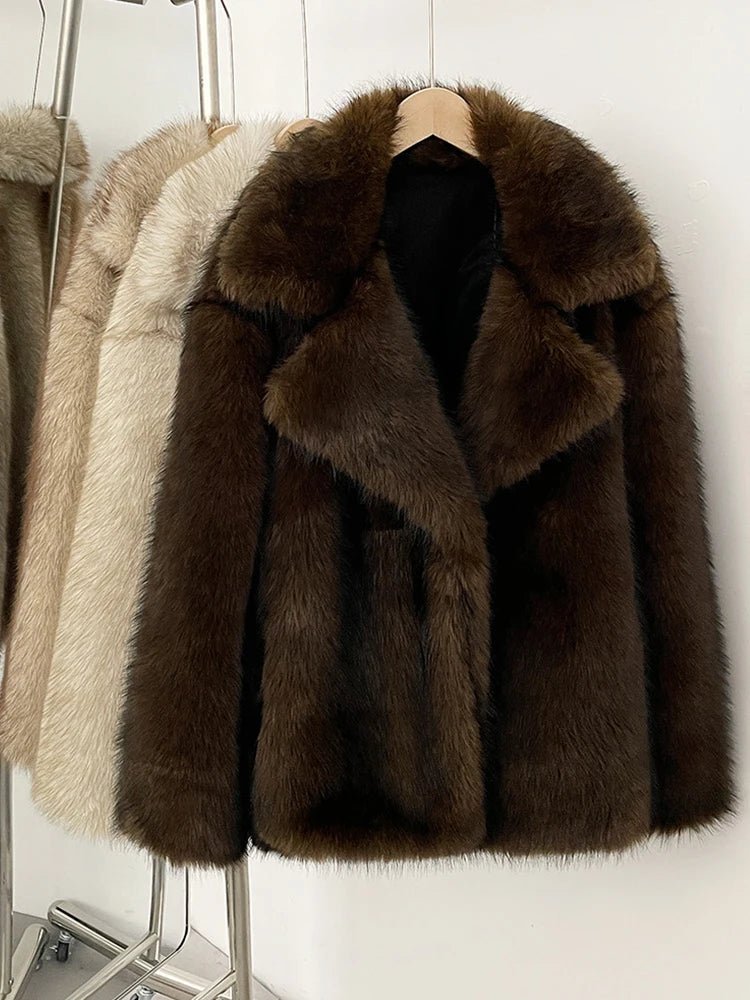 ZEYA - Brinley Mid - Length Fluffy Jacket