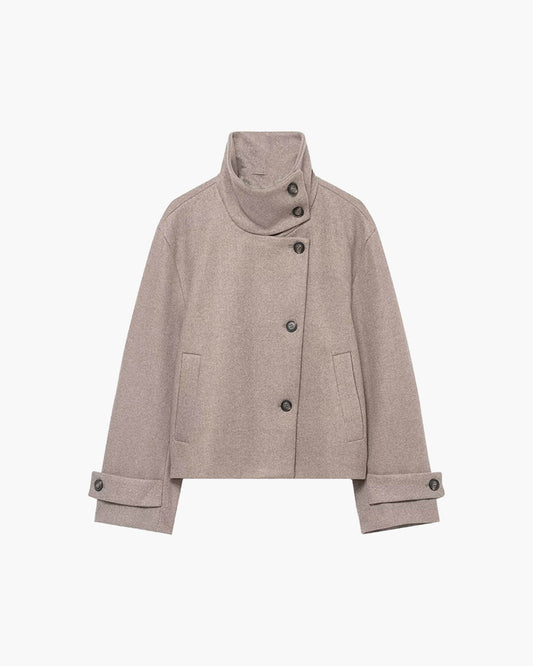 ZEYA - Cardi Jacket with Stand Collar