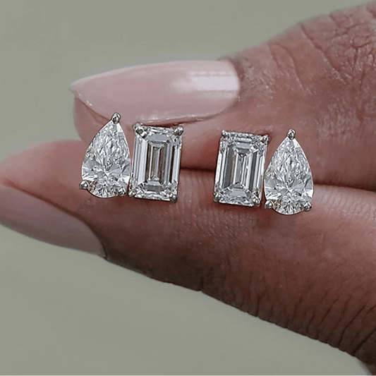 ZEYA - Carla Pear Zirconia Earrings