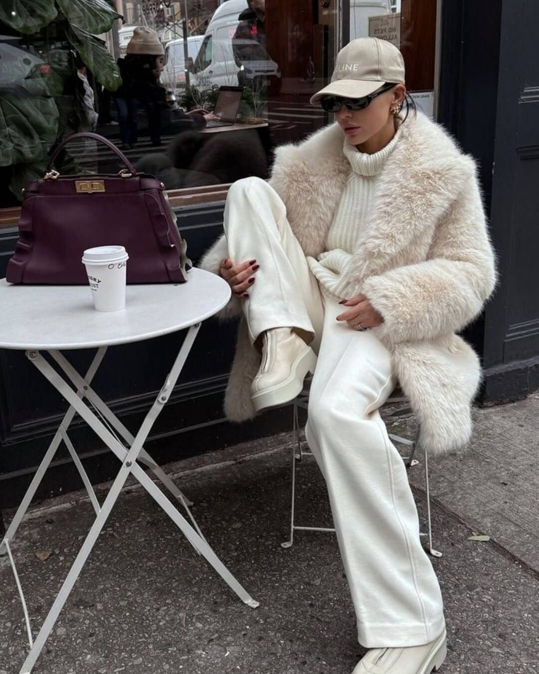 ZEYA - Christine Faux Fur Coat