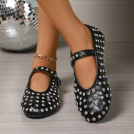 Cristy Rhinestone Ballet Flats