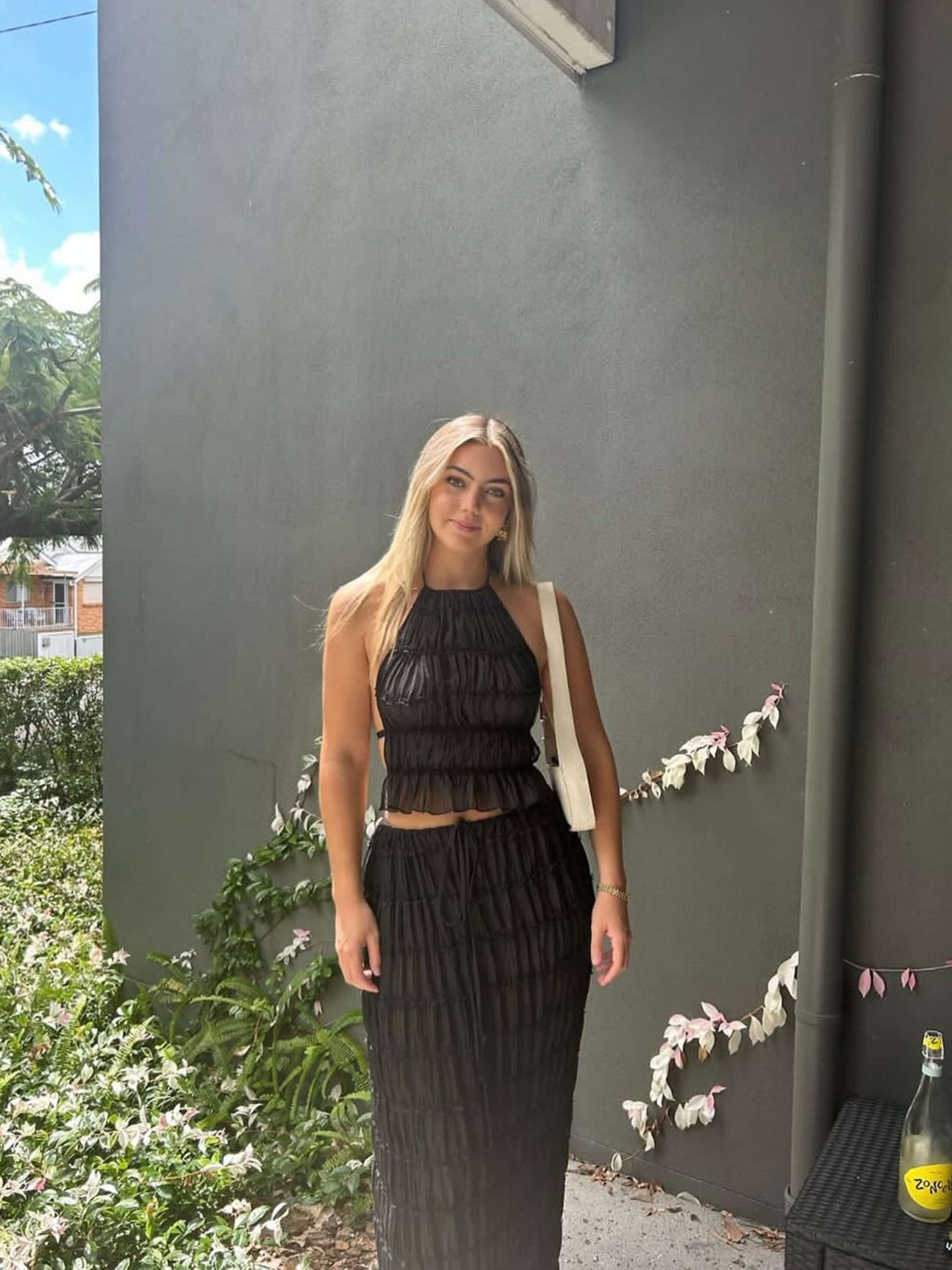 ZEYA - Danica Two - Piece Set with Frill Details