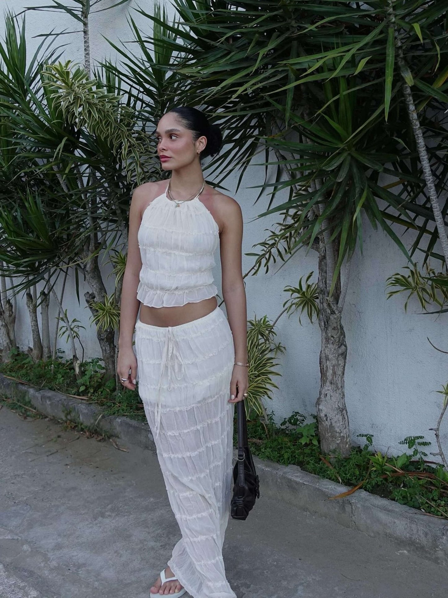 ZEYA - Danica Two - Piece Set with Frill Details