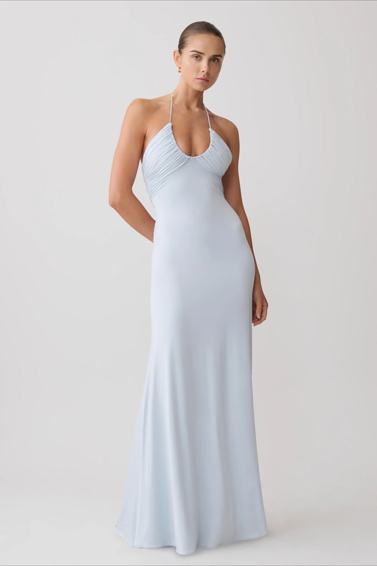 ZEYA - Effie Halter Mermaid Maxi Dress