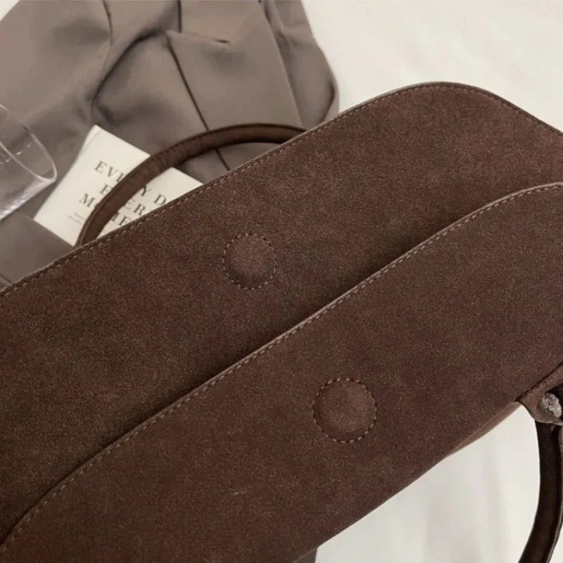 ZEYA - Elisa Suede Shoulder Bag