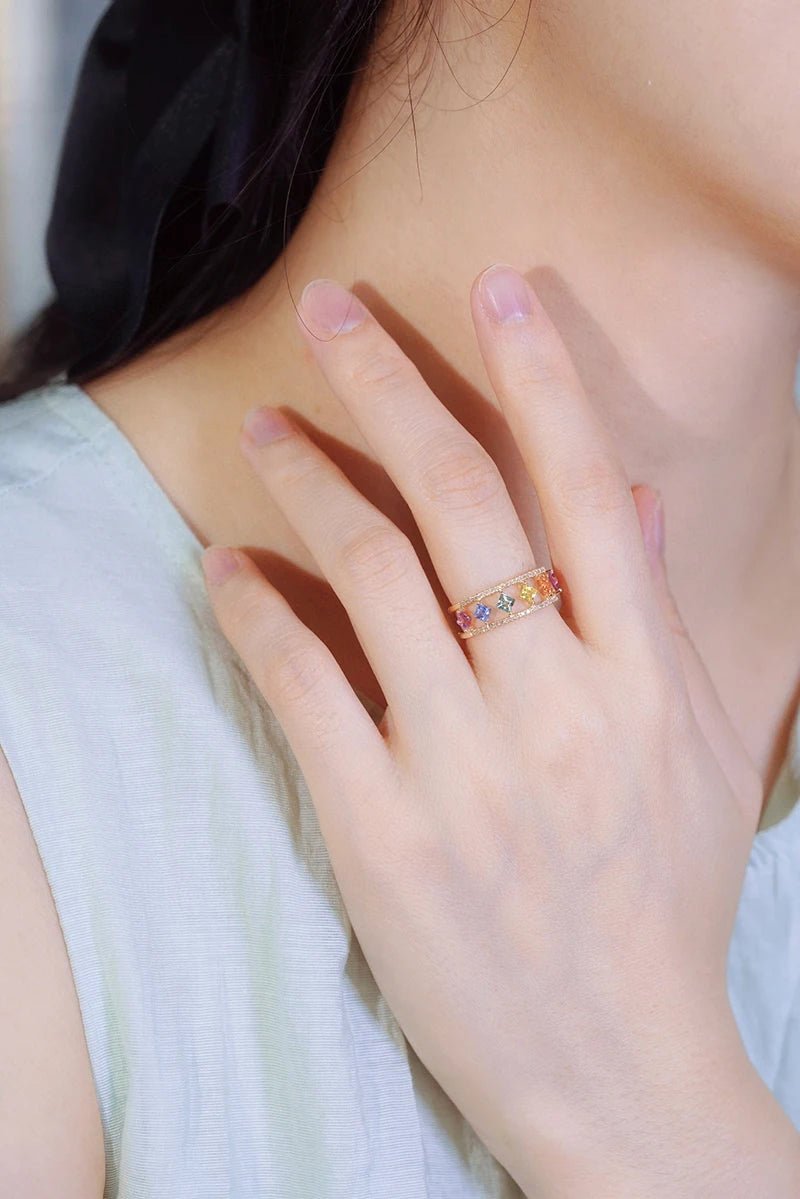 ZEYA - Emily Rainbow Ring