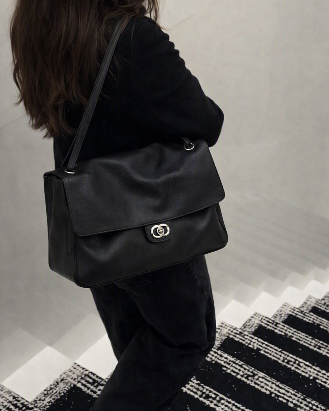 ZEYA - Emma Buckle Flap Shoulder Bag