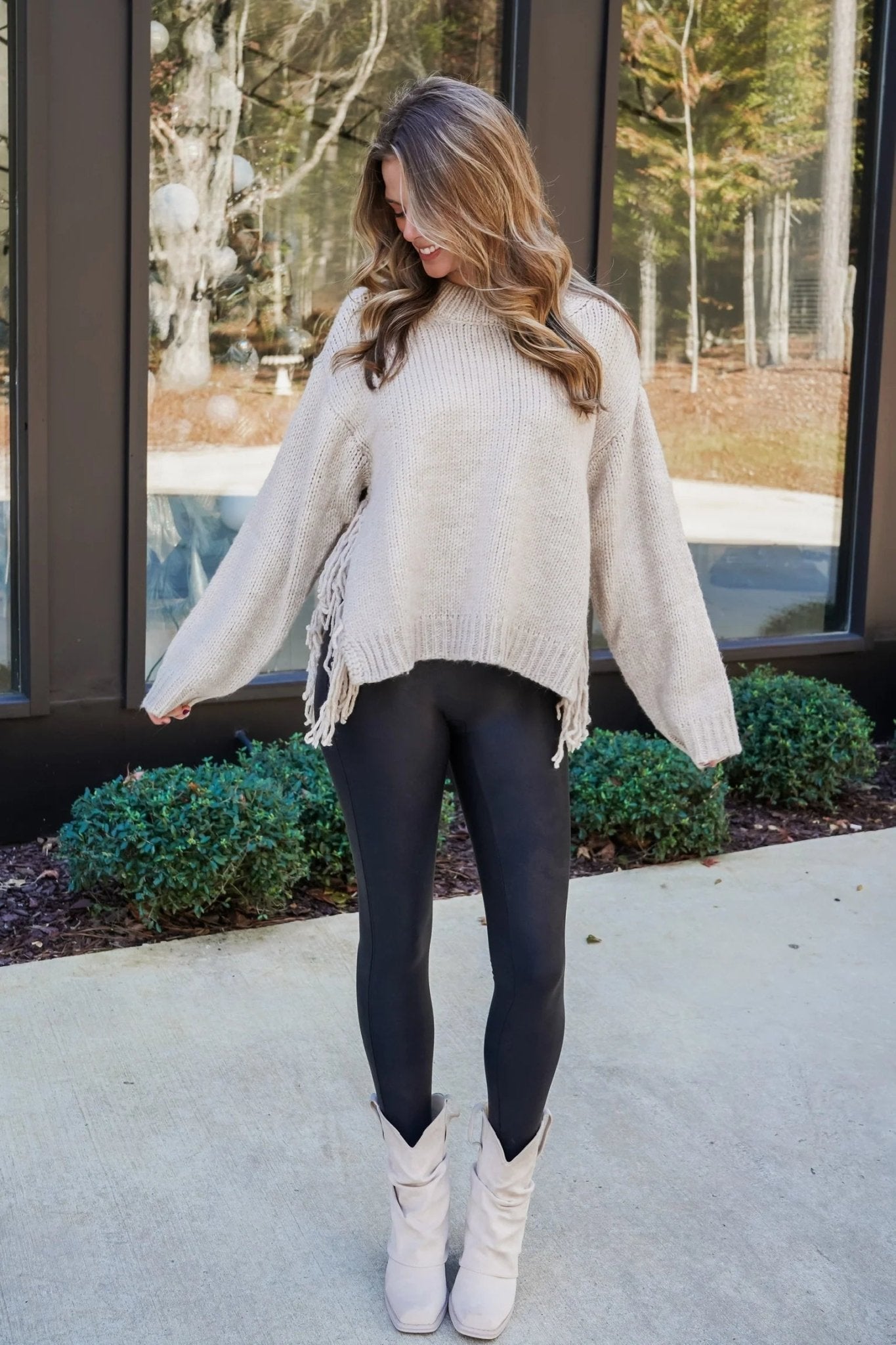 ZEYA - Eva Tassel Knit Sweater