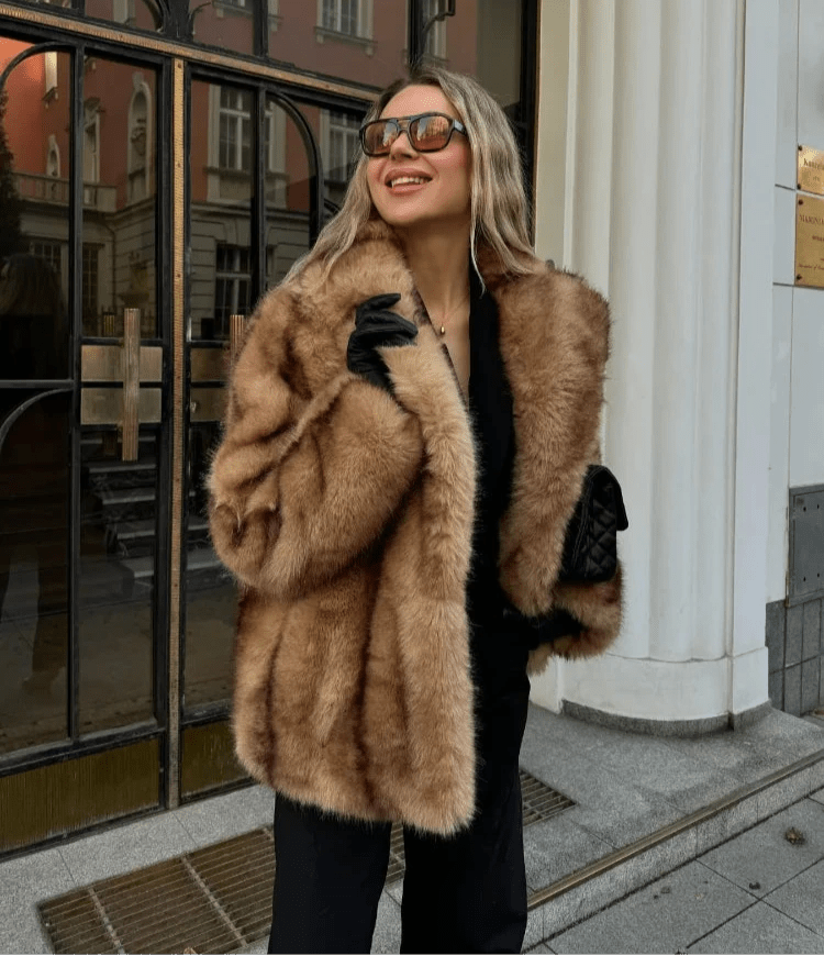 ZEYA - Fely Faux Fur Coat