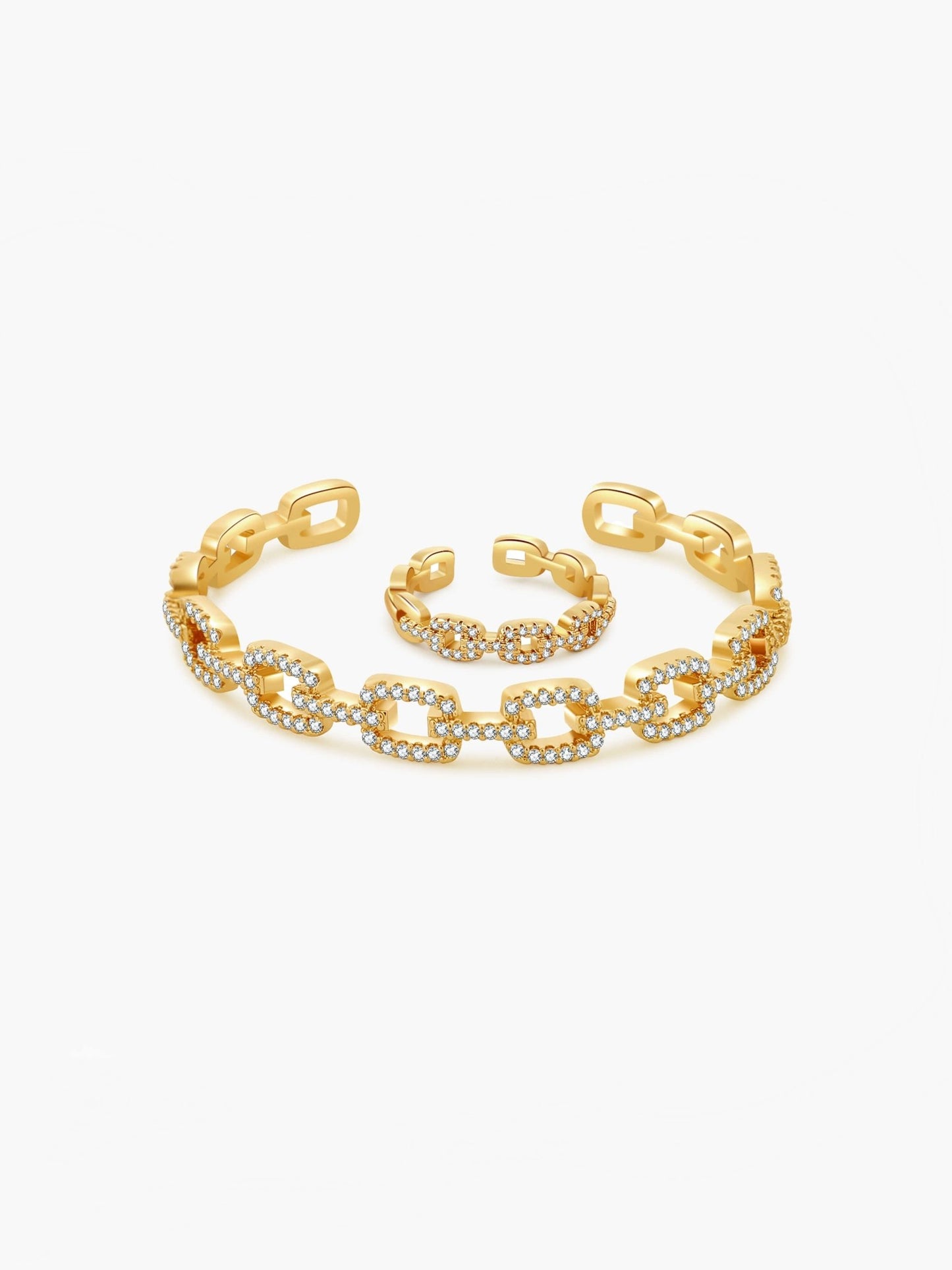 ZEYA - Fenella Ring and Bracelet Set